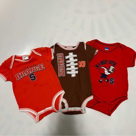 Syracuse Orange Football Onesies - Picture 1 of 7